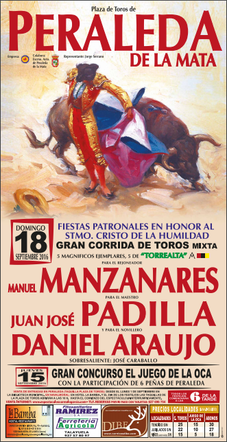 CARTEL PERALEDA DE LA MATA 2016